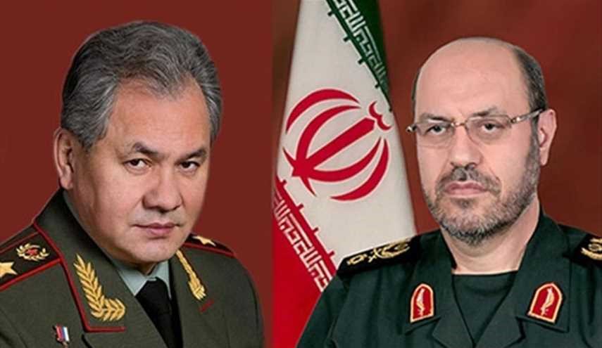 وزيرا الدفاع الايراني والروسي يبحثان وضع حلب ورفع حصار الفوعة وكفريا