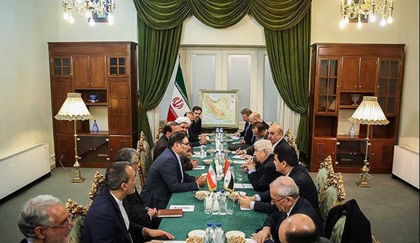 على شمخاني يلتقي وزير الخارجية السوري في طهران