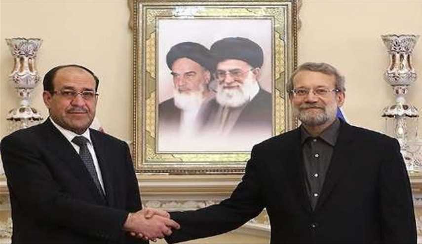 مالکی با لاریجانی دیدار کرد