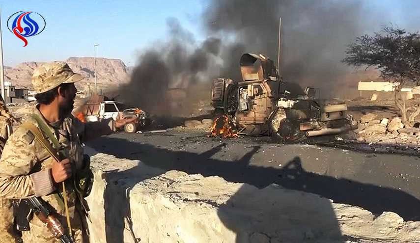 اليمن يستعيد مواقع استراتيجية؛ وغنائم سعودية واماراتية وأسر مرتزقة بجبهة عسيلان