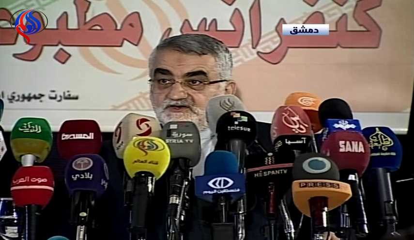 بروجردي: دخول أي قوات اجنبية الى سوريا غير مقبول