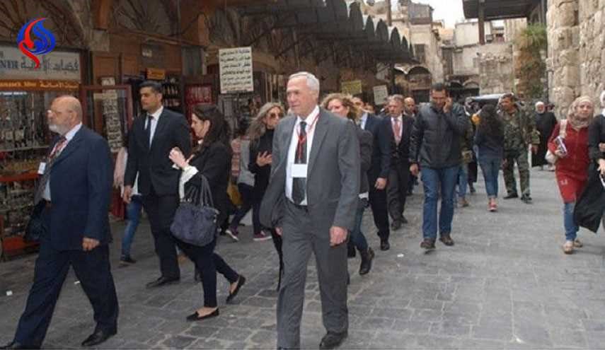 ثلاثة نواب فرنسيون يصلون مطار حلب
