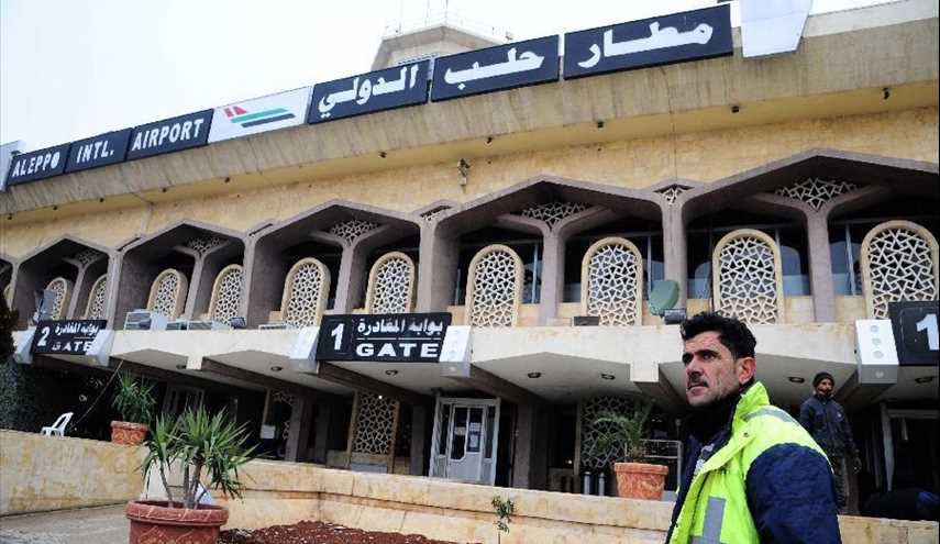 أول طائرة مدنية تهبط في مطار حلب الدولي منذ 4 سنوات
