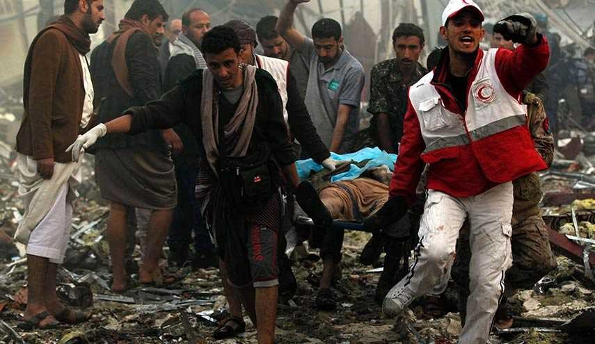 الطيران السعودي يرتكب مجزرة بشعة في مدرسة بصنعاء