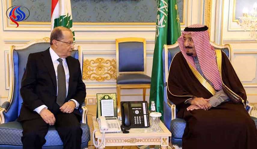 تسريب لائحة طعام غداء عون والملك السعودي +صورة