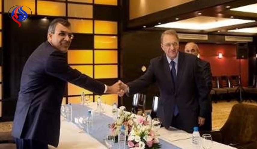 جابري انصاري وبوغدانوف يبحثان بموسكو المفاوضات السورية في أستانة