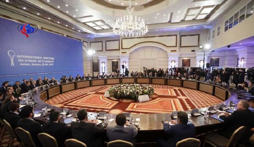 مراسل العالم ينفي مغادرة وفد سوريا قاعة الاجتماعات في أستانة