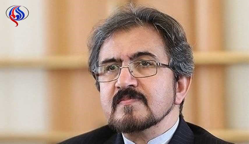 قاسمي يكشف عن الرسالة التي يحملها وزیر خارجیة الكویت للرئیس روحاني