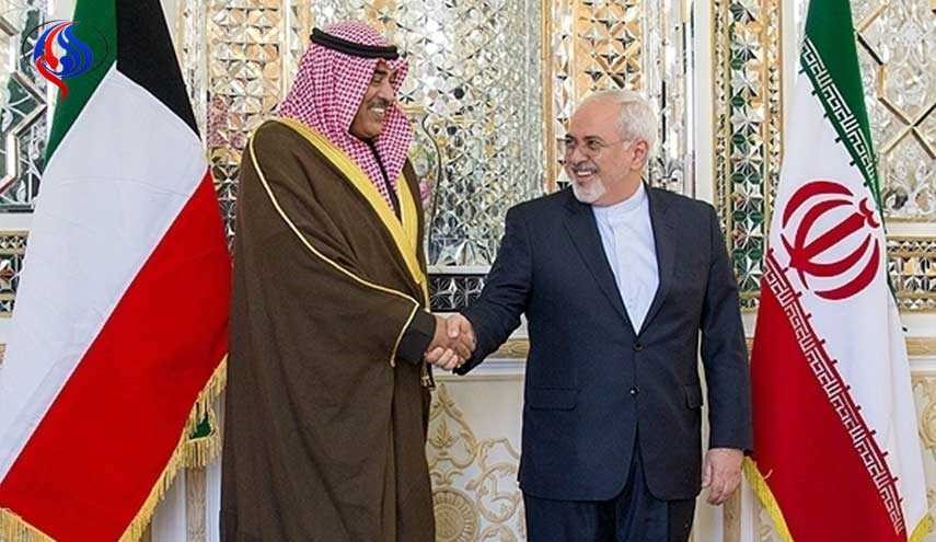 محادثات بين وزيري الخارجية الايراني والكويتي بطهران+صور