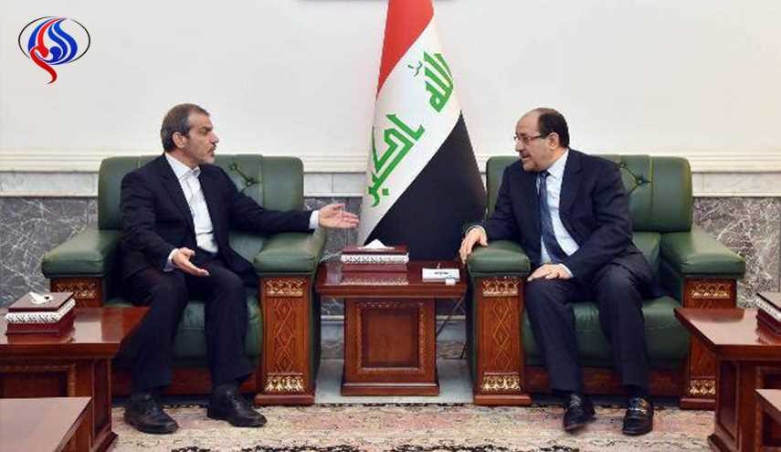 المالكي للسفير الإيراني: انتصار الشعب العراقي سيساهم بإفشال مشاريع التطرف