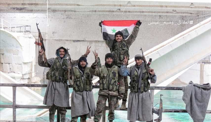 آغاز عملیات بازسازی منبع مهم آب دمشق