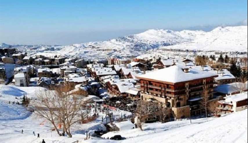 عاصفة ثلجية تضرب لبنان