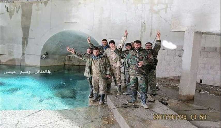 الجيش السوري يعيد المياه إلى العاصمة دمشق