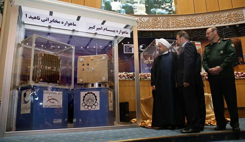 ايران ترفع الستار عن قمر اصطناعي للاتصالات محلي الصنع