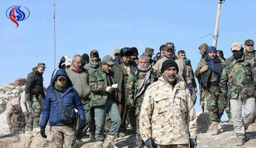 بالصور.. الحشد والبيشمركة يلتقيان شمال غرب تلعفر وينشآن ساتراً مشتركاً