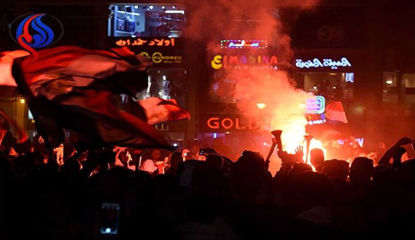 بالصور.. فرح عارم في مصر بعد التأهل لنهائي امم افريقيا 2017