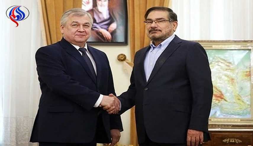 مبعوث بوتين الخاص في شؤون سوريا غدا في طهران للقاء شمخاني