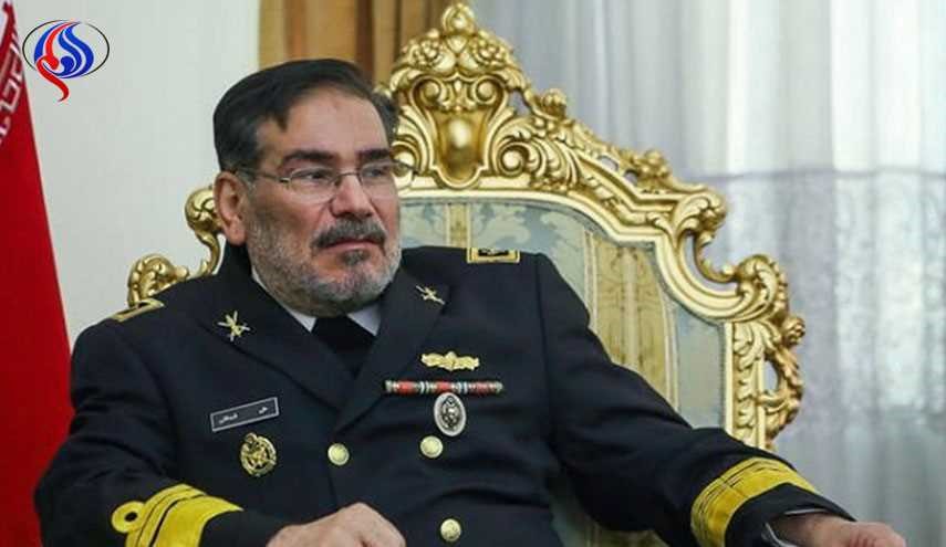 شمخاني: لا سلام في سوريا والمنطقة مع وجود داعش والنصرة