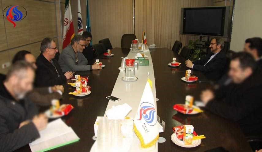 بازدید سخنگوی وزارت خارجه از شبکه العالم+تصاویر