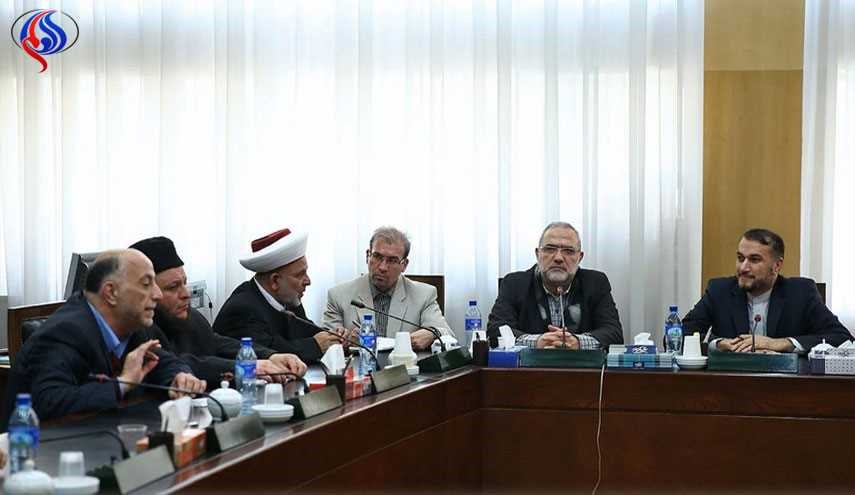 بالصور.. لبنانيون يلتقون عبداللهيان بمناسبة ذكرى انتصار الثورة الاسلامية