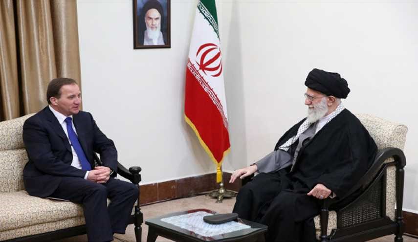 دیدار نخست‌وزیر سوئد با رهبر معظم انقلاب