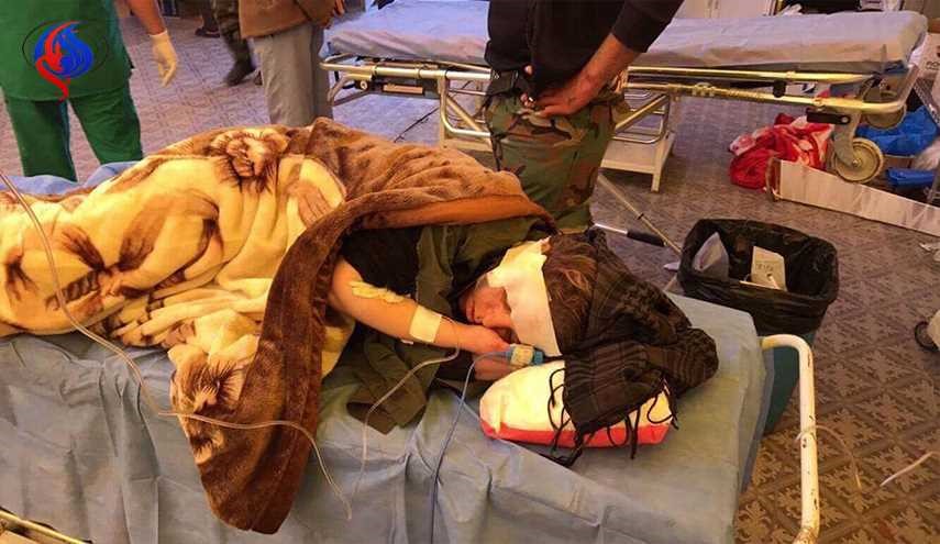 الصور الأولى للمراسلة الجزائرية التي تعرضت لقنص داعش في الموصل