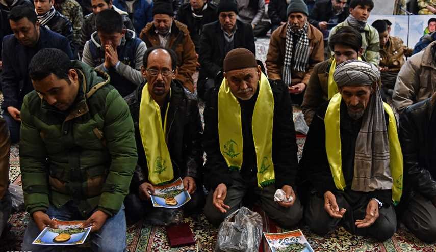 مراسم تشییع پیکر مطهر دو شهید مدافع حرم در مشهد/ تصاویر