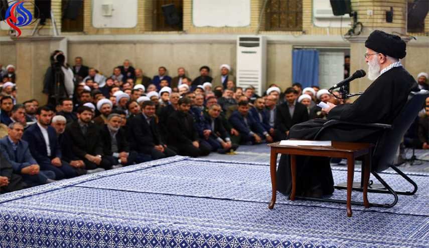 سخنرانی رهبرانقلاب در ديدار هزاران نفر از مردم آذربایجان شرقی