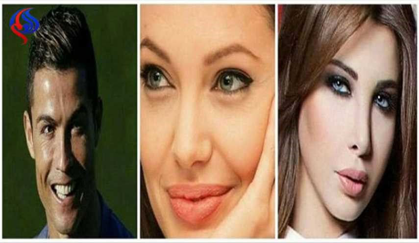 مفاجأة .. مسلسل يجمع كريستيانو رونالدو وأنجلينا جولي ونانسي عجرم!