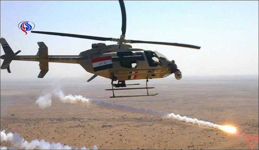 الطيران الحربي يوجه 25 ضربة جوية لداعش في ايمن الموصل