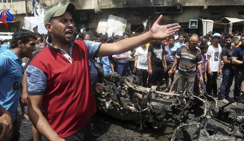 ارتفاع ضحايا تفجير بغداد إلى 51 قتيلا وداعش تتبناه+صور