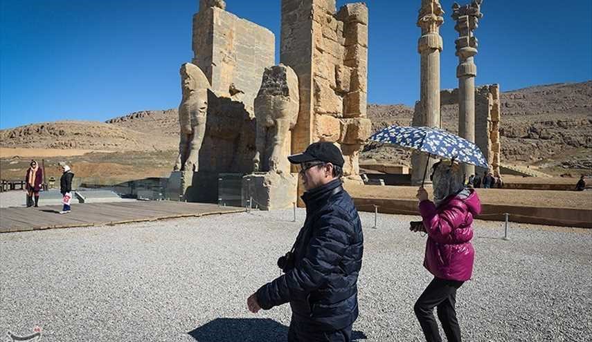 تخت جمشید پس از باران/ تصاویر