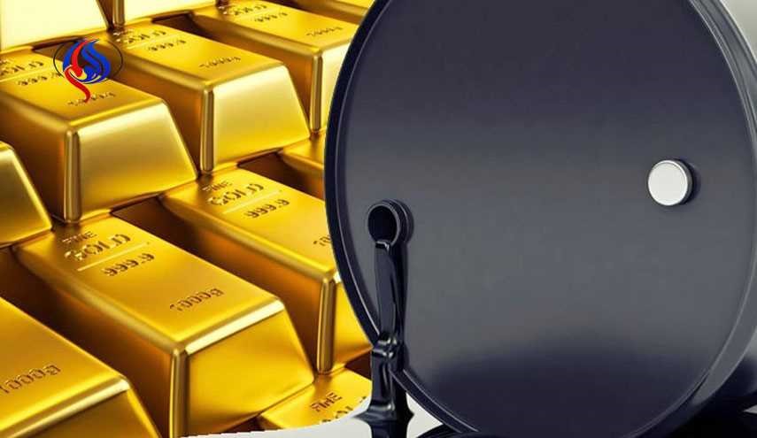 افزایش بهای نفت و نزول اندک فلز زرد