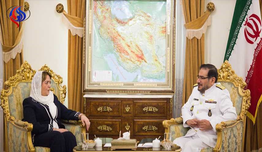 رئيسة مجلس الشعب السوري تلتقي بشمخاني اليوم