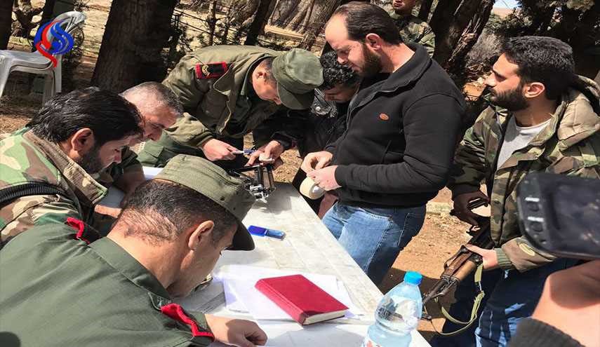 السلطات السورية تدخل بلدة سرغايا لتسوية اوضاع المسلحين