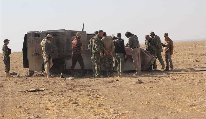تفجير مفخخة حاولت استهداف قطعات الحشد الشعبي غرب تلعفر
