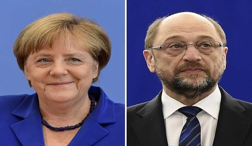 تنافس حامي الوطيس بين ميركل وشولتز في الانتخابات المقبلة