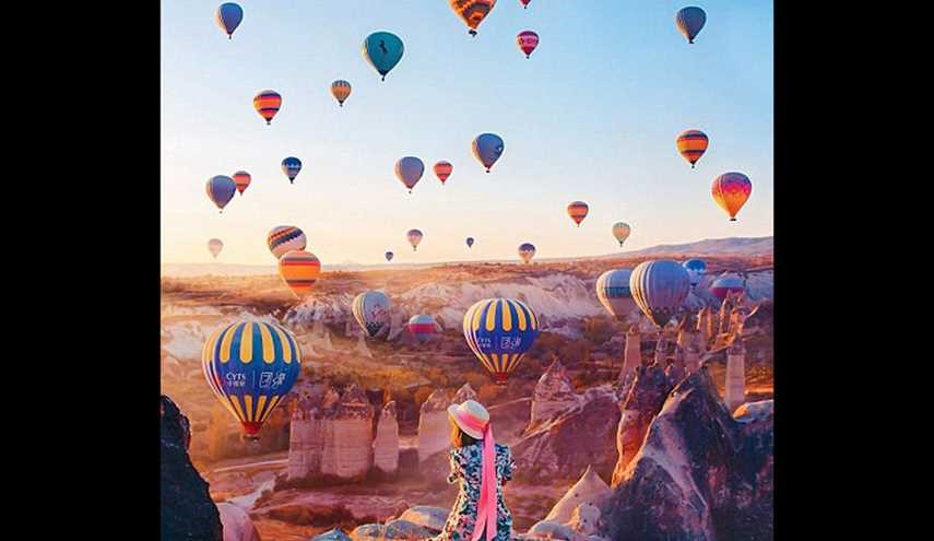 پرواز بالن ها در کاپادوکیا‎ | تصاویر