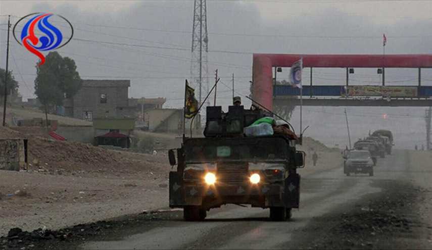 الشرطة الاتحادية تعلن اقترابها 250م من 