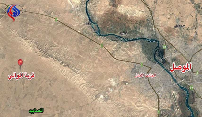داعش يقصف ناحية بادوش بالغازات السامة