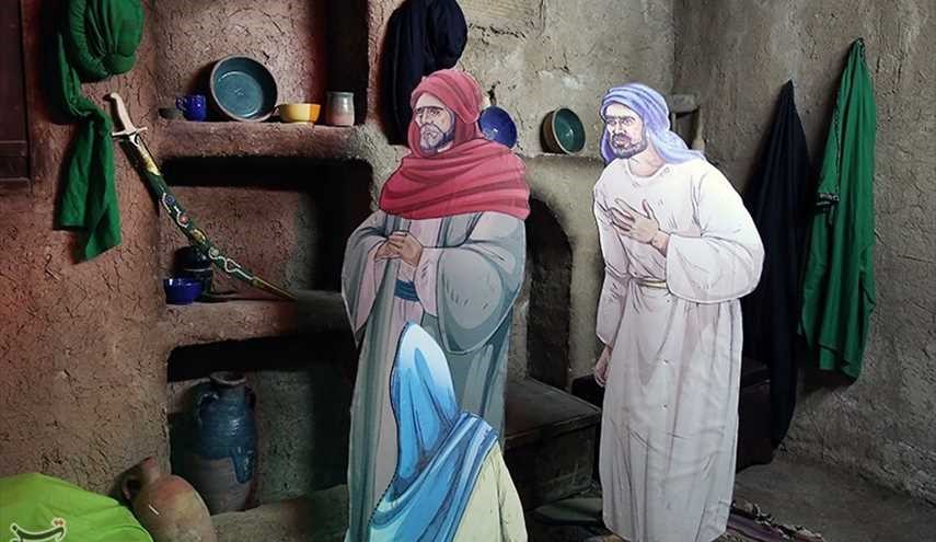 نمایشگاه حدیث غربت در قم/ تصاویر