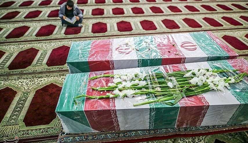 استقبال از دو شهید گمنام در سرخنکلاته گلستان/ تصاویر