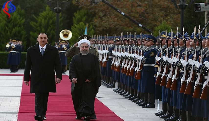 استقبال رسمی دکتر روحانی از رییس جمهوری آذربایجان
