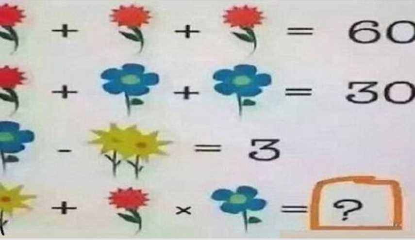 خبراء الرياضيات يقولون أن هذه المسالة 