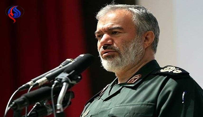 الادميرال فدوي: الاميركيون يدركون بانهم غير قادرين على مواجهة ايران عسكريا