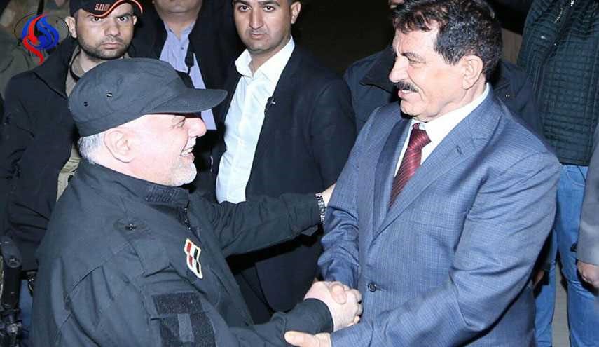 العبادي يصل السليمانية قادماً من أربيل