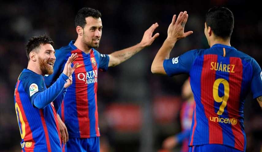 برشلونة يحقق 