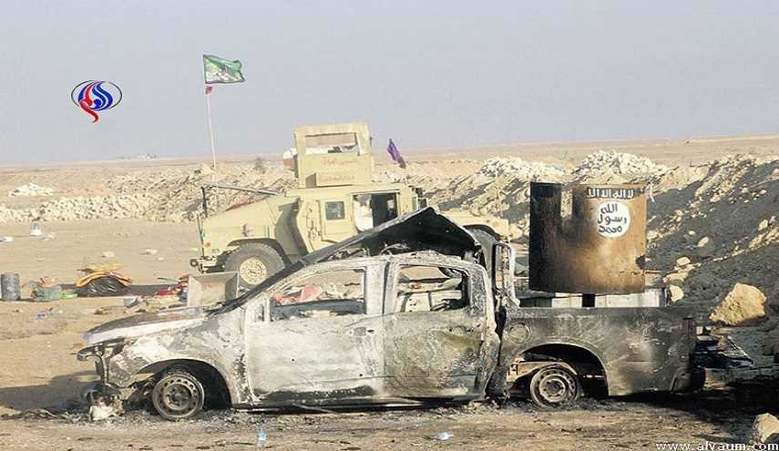 الحشد الشعبي يحبط هجوما لـ “داعش” ويدمر 5 عجلات في تلعفر