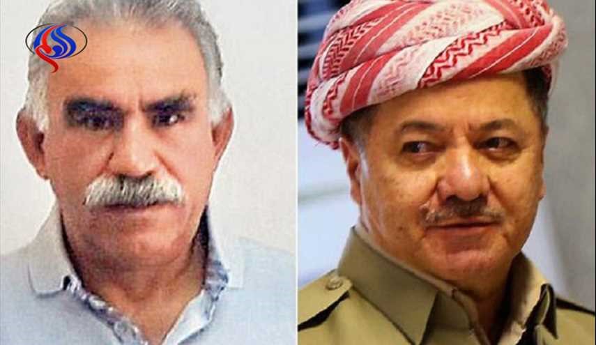 بارزانی رودرروی اوجالان