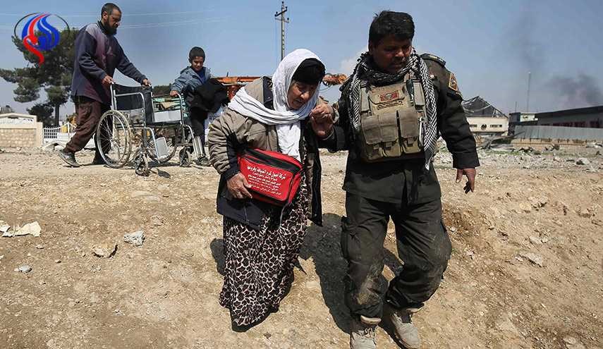 الحشد الشعبي يفتح طرقا آمنة للعوائل النازحة من تلعفر